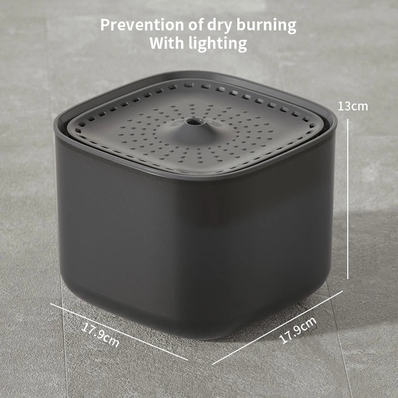 Self-Filtering Cat Water Fountain — 3L Silent USB Pet Dispenser