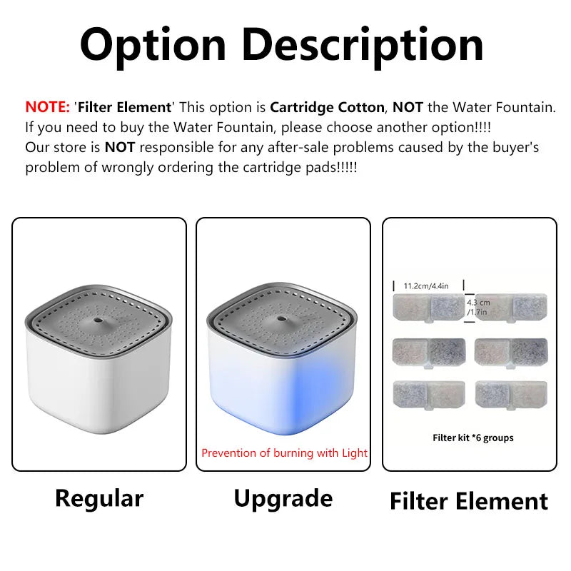 Self-Filtering Cat Water Fountain — 3L Silent USB Pet Dispenser