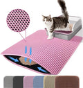 Double-Layer Cat Litter Mat — Waterproof, Washable & Non-Slip
